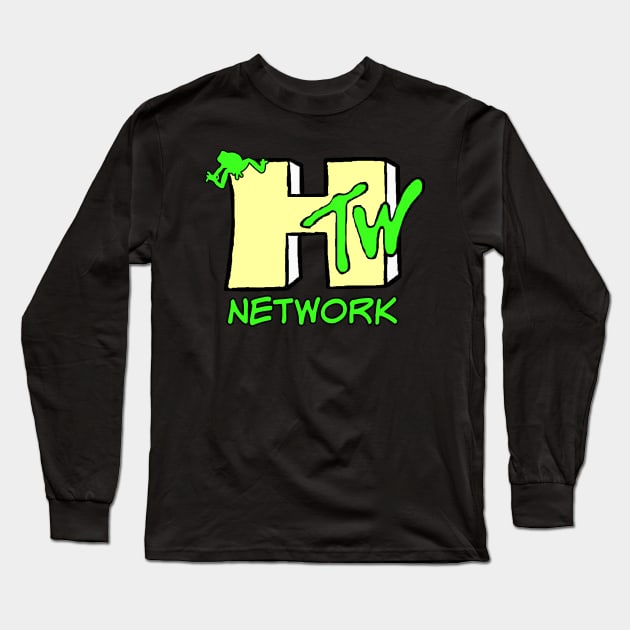 Camp Leapfrog on the HTW Network Logo Long Sleeve T-Shirt by HTW Shop